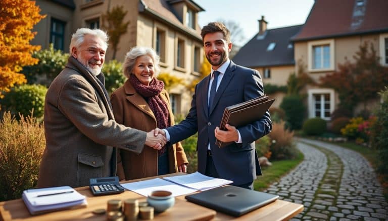 Vente en viager d'un bien immobilier en France : ce que ça rapporte